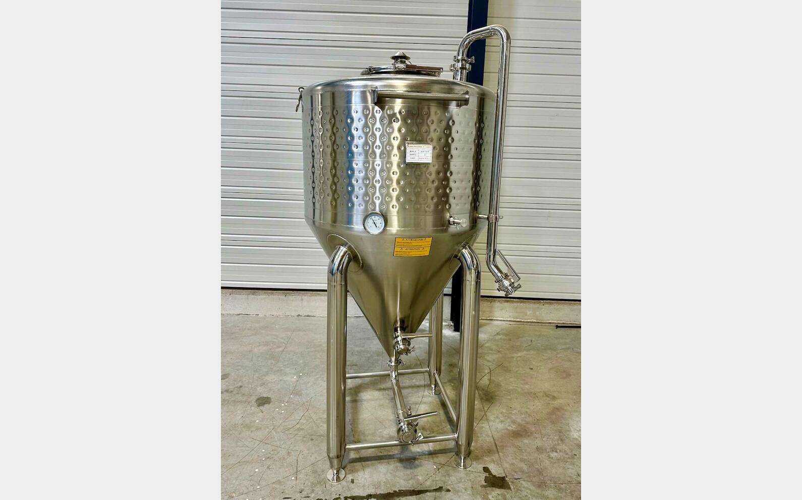 Cuve inox 304 - Fermenteur 9.5 HL (950 litres) ARSILAC