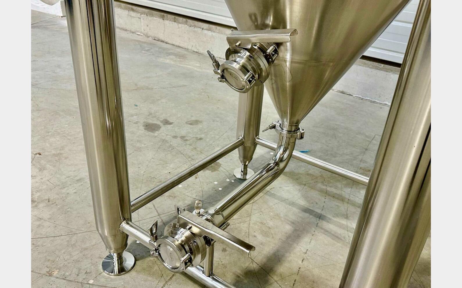 Cuve inox - Cylindro conique 15,20 HL (1 520 litres) ARSILAC