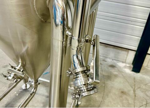 Cuve inox - Cylindro conique 15,20 HL (1 520 litres) ARSILAC
