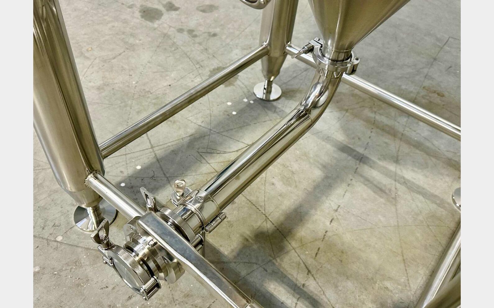 Cuve inox - Cylindro conique 15,20 HL (1 520 litres) ARSILAC