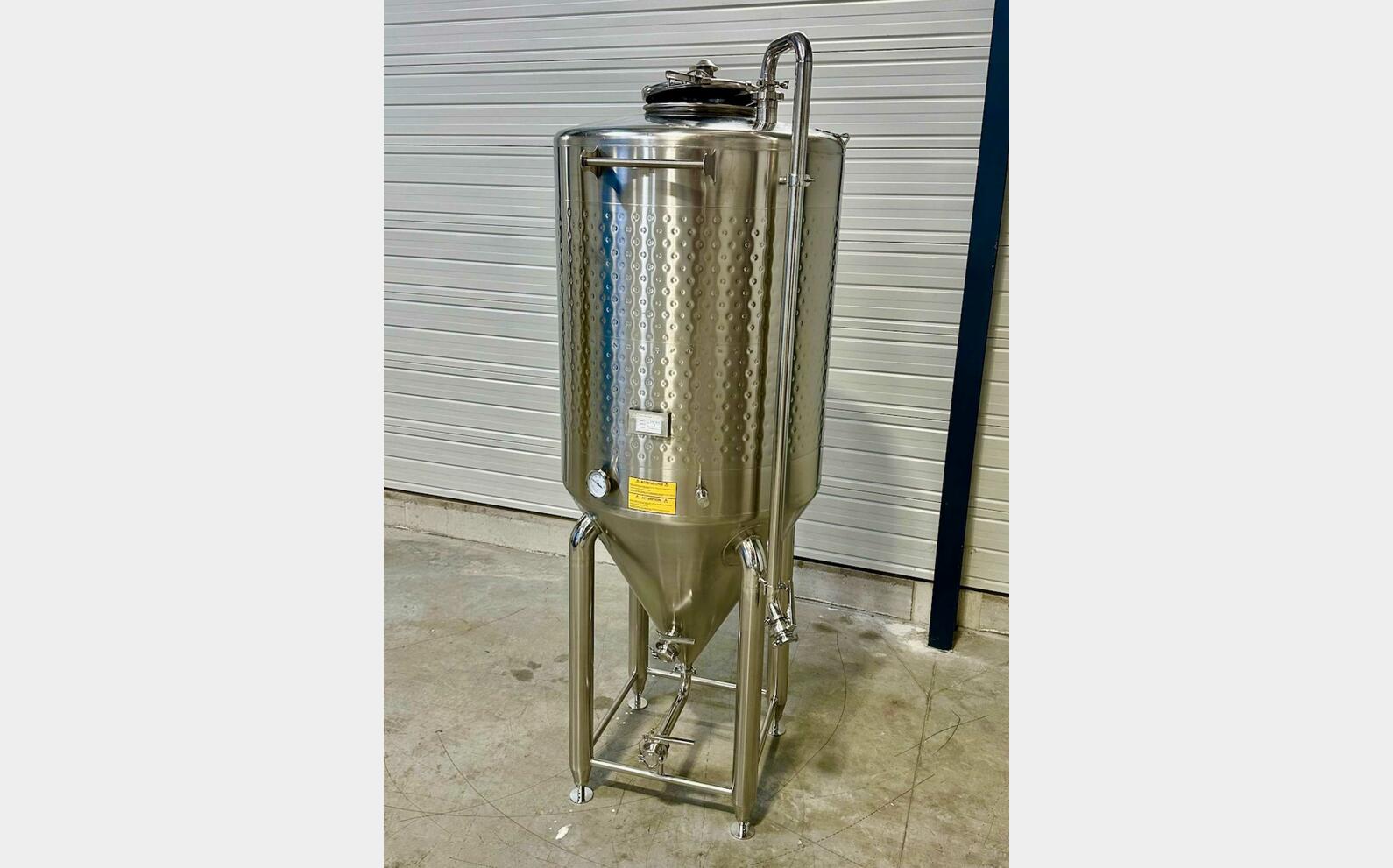 Cuve inox - Cylindro conique 15,20 HL (1 520 litres) ARSILAC