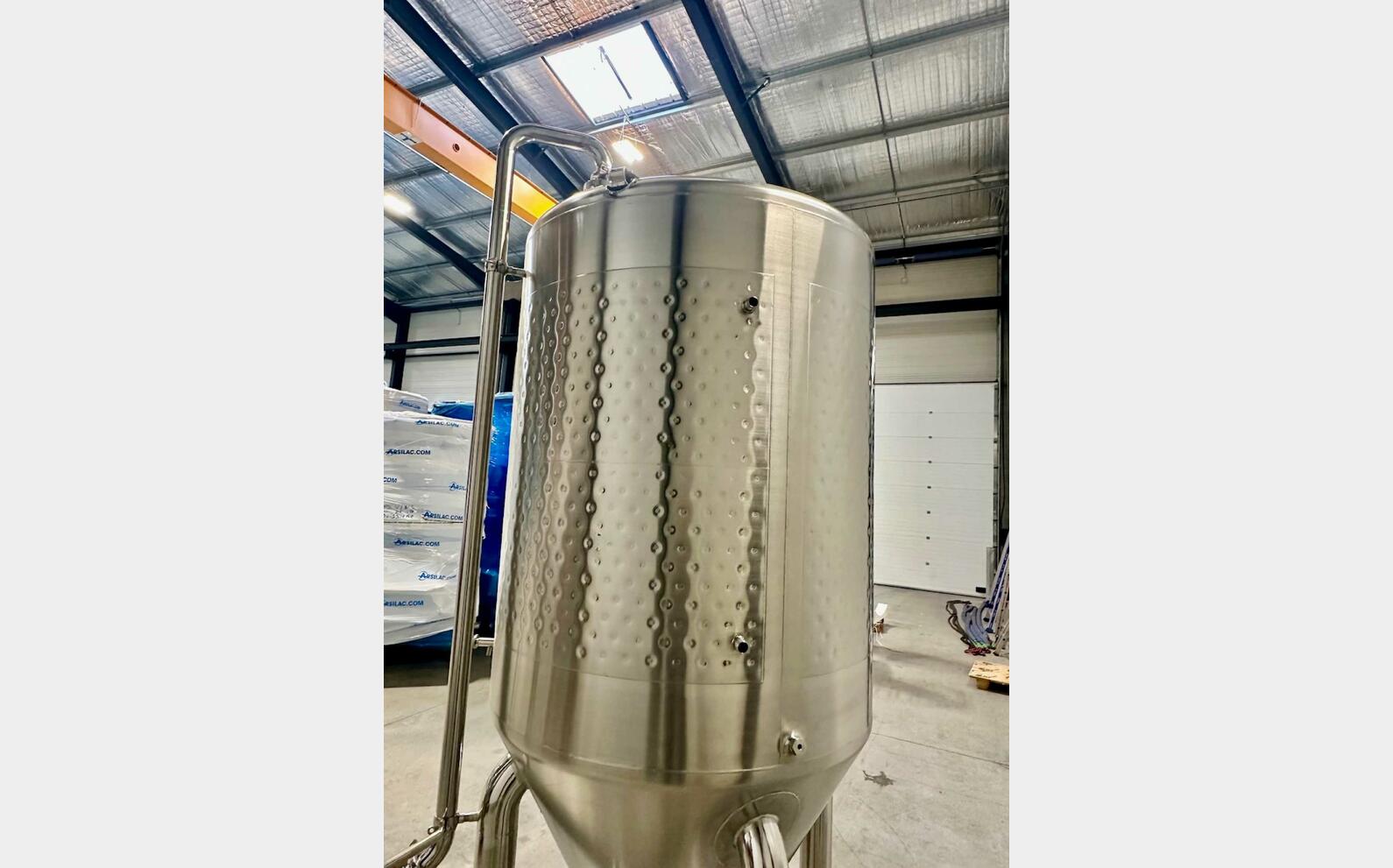 Cuve inox - Cylindro conique 15,20 HL (1 520 litres) ARSILAC