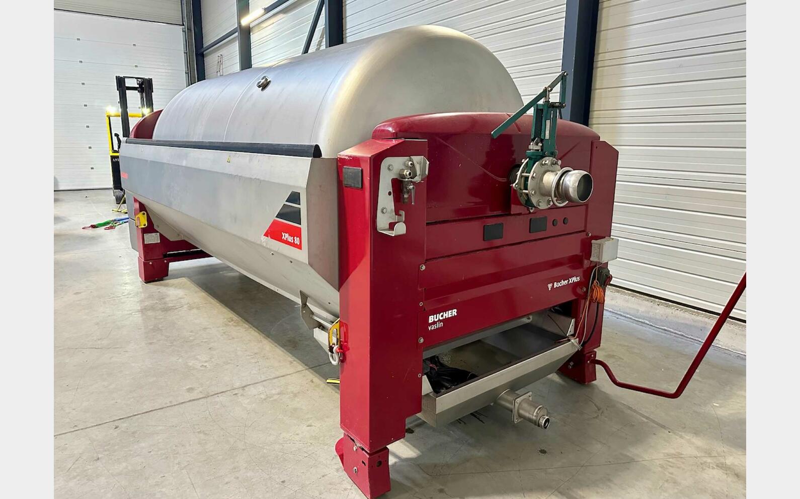  Wine press - XPLUS80 80 HL (8,000 litres) BUCHER