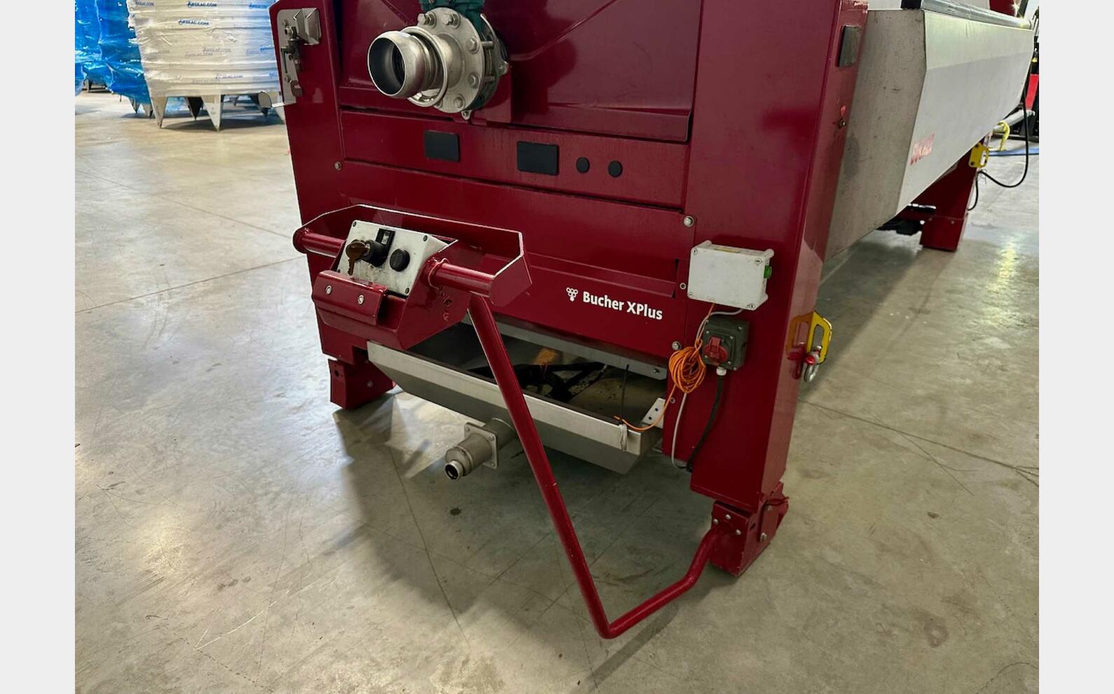  Wine press - XPLUS80 80 HL (8,000 litres) BUCHER