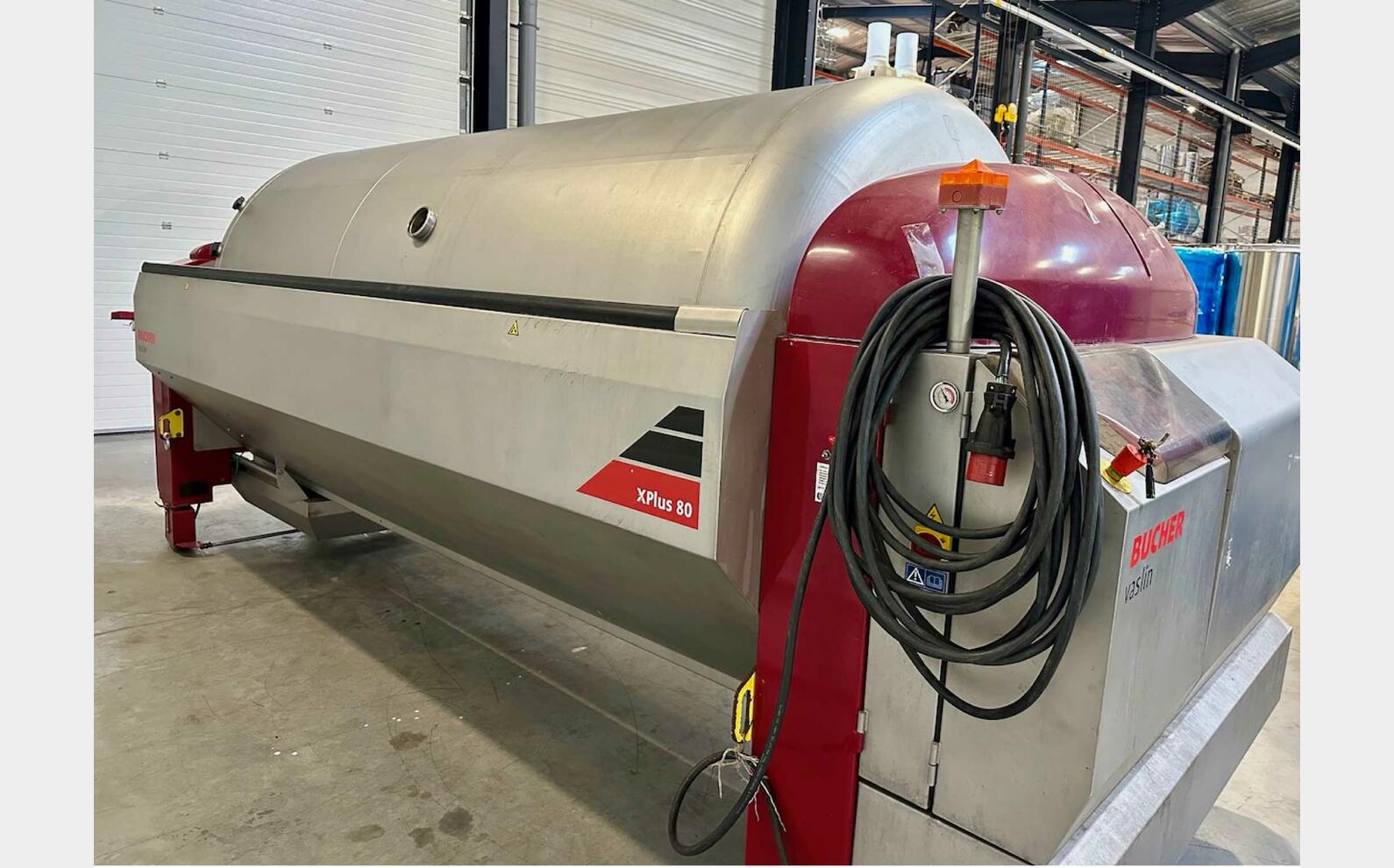 Pressoir - XPLUS80 80 HL (8 000 litres) BUCHER
