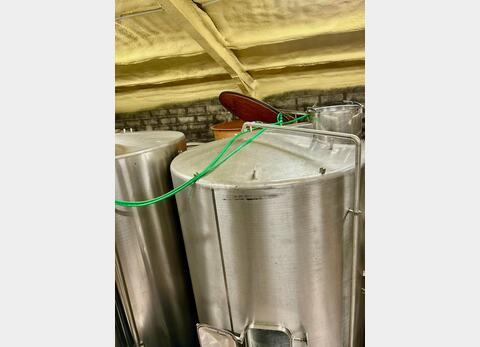 Cuve inox fermée - Thermorégulée