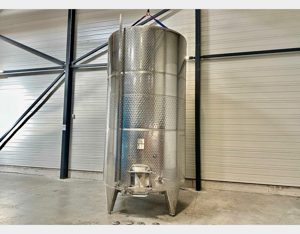 Cuve inox - Circuit nid d'abeilles 116 HL (11 600 litres) SKRLJ