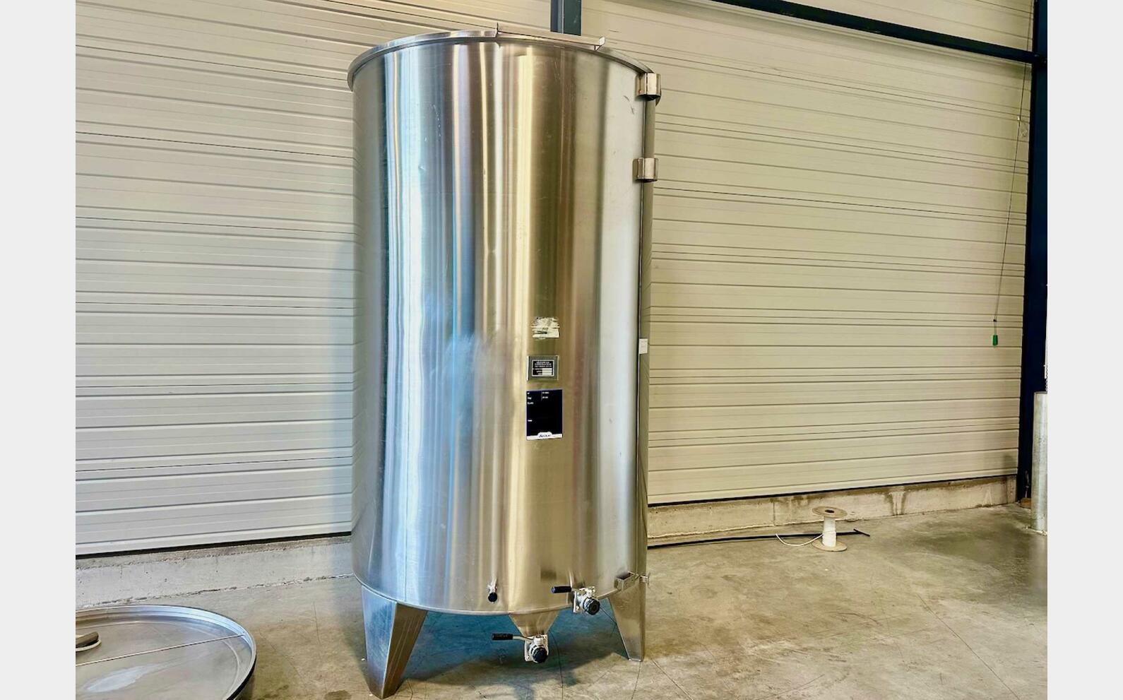 Cuve inox - Chapeau flottant 50 HL (5 000 litres) LEJEUNE