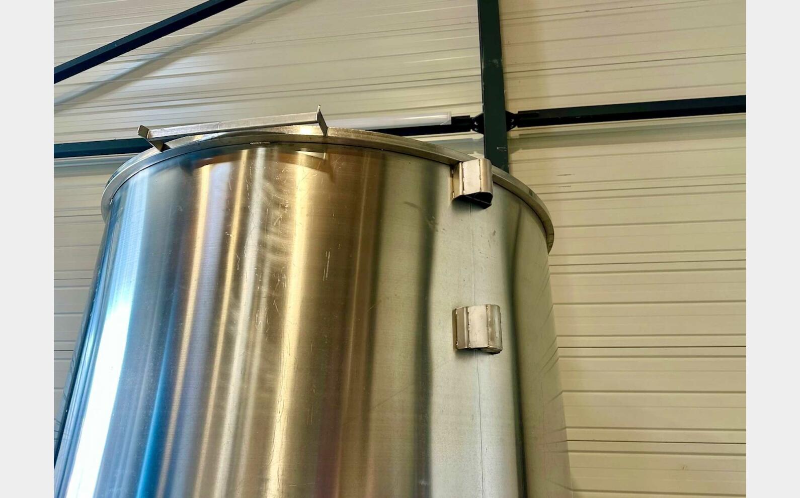 Cuve inox - Chapeau flottant 50 HL (5 000 litres) LEJEUNE