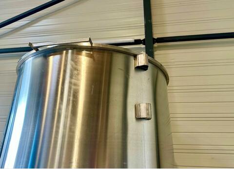 Stainless steel tank with floating cap - Storage