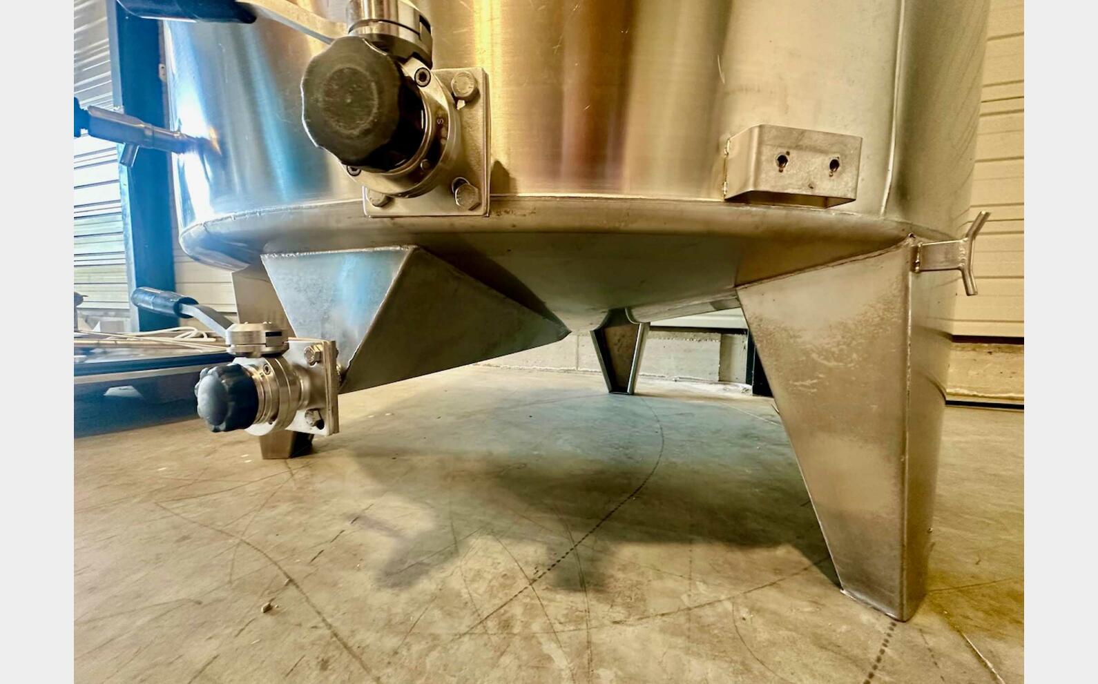 Ss tank with floating top 50 HL (5,000 litres) LEJEUNE