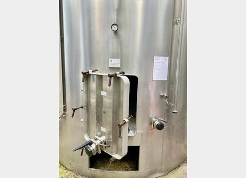 Cuve inox 304 - Circuit coquill&eacute; et drapeau 369 HL (36 900 litres) GD INDUSTRIE