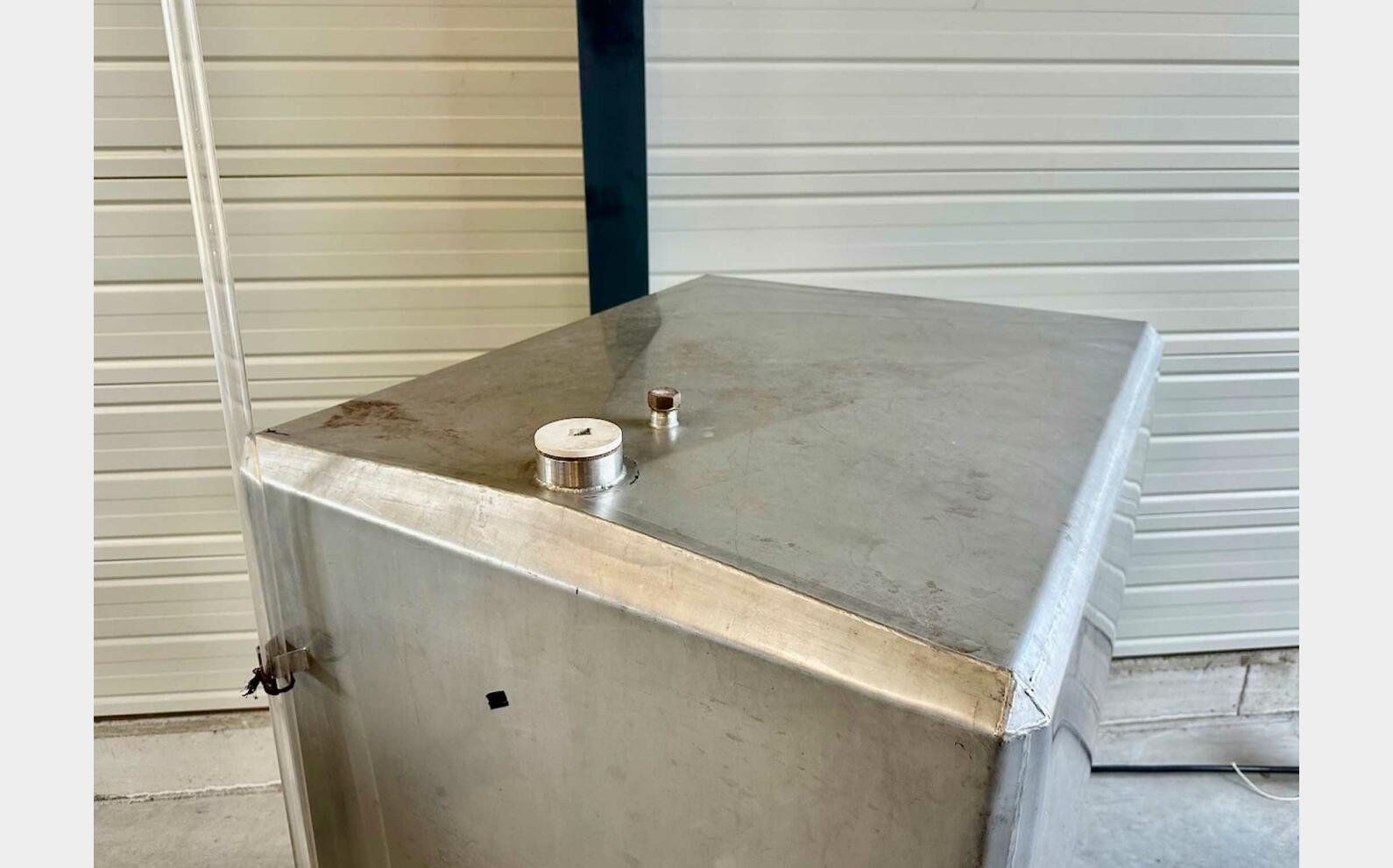 Cuve inox - Rectangulaire 12 HL (1 200 litres)