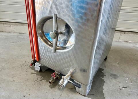 Cuve inox - Rectangulaire 12 HL (1 200 litres)
