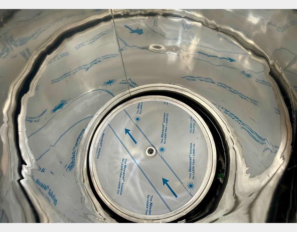 Cuve inox - Chapeau flottant - Fond plat