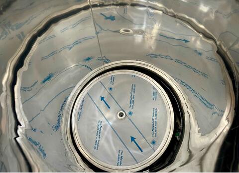 Stainless steel tank - Floating head - Flat bottom
