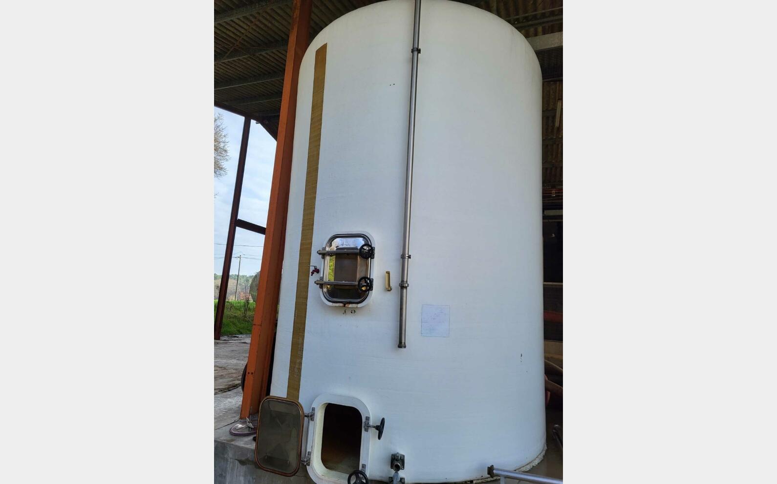 Cuve fibre - Fond plat 300 HL (30 000 litres) ROUSSEAU