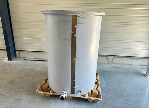 Fiberglass tank - Floating lid - Flat bottom