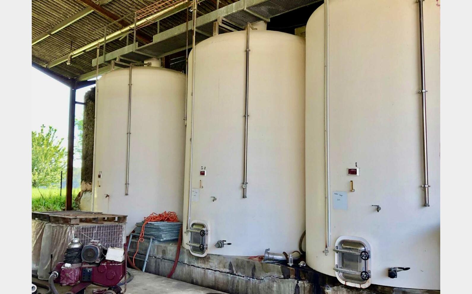 Fibre tank - Flat bottom 300 HL (30,000 litres) AGRIFOY