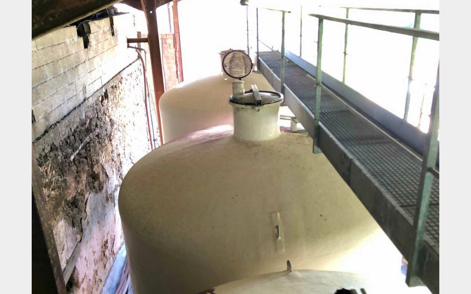 Cuve fibre - Fond plat 300 HL (30 000 litres) AGRIFOY