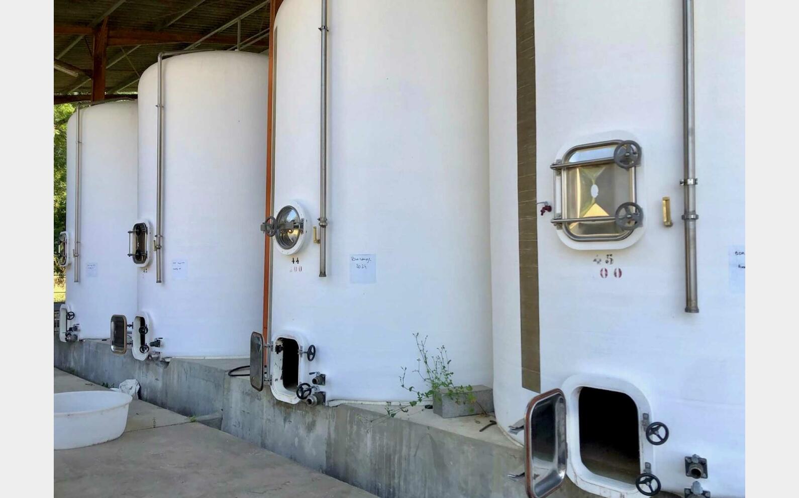 Cuve fibre - Fond plat 300 HL (30 000 litres) ROUSSEAU