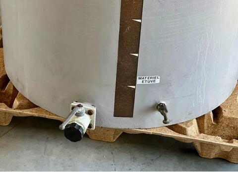 Fiberglass tank - Floating lid - Flat bottom
