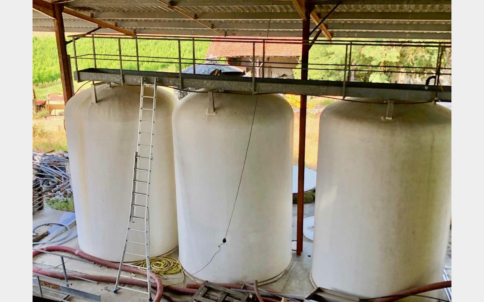 Fibre tank - Flat bottom 300 HL (30,000 litres) ROUSSEAU