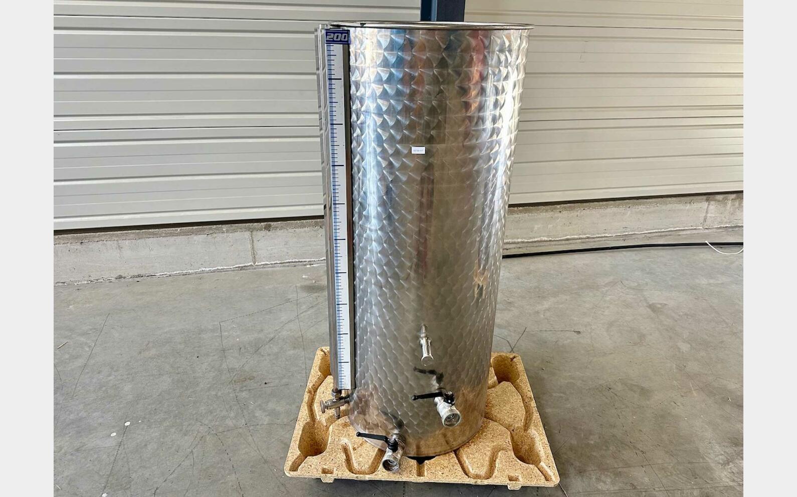 Cuve inox - Chapeau flottant 2 HL (200 litres) MARCHISIO
