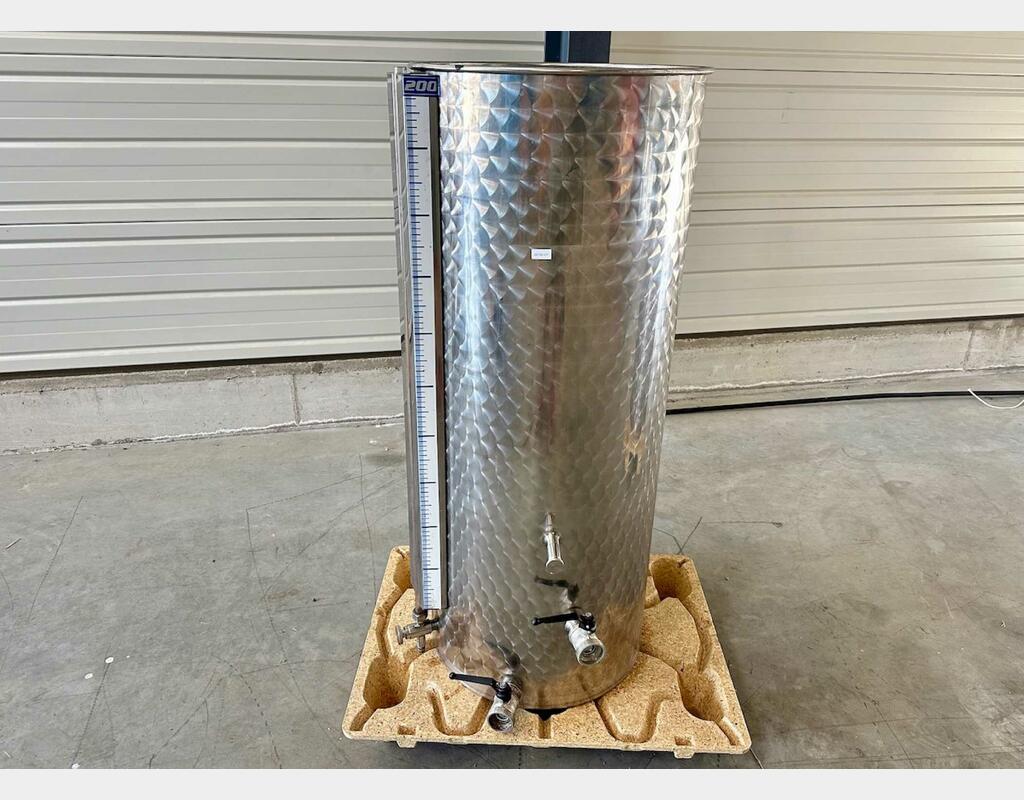 Stainless steel tank - Floating head - Flat bottom