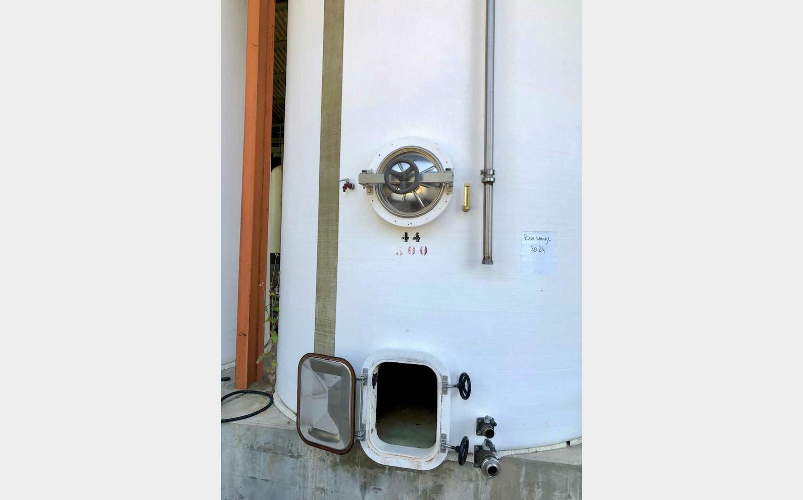 Cuve fibre - Fond plat 300 HL (30 000 litres) ROUSSEAU
