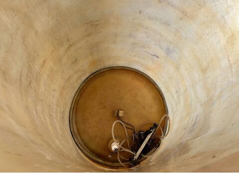 Fiberglass tank - Floating lid 7 HL (700 litres) VETRORESINA