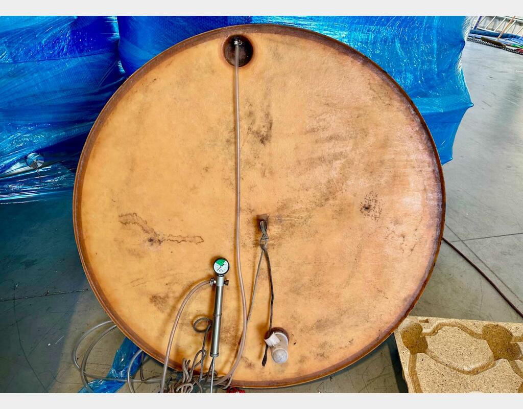 Cuve fibre de verre - Chapeau flottant - Fond plat