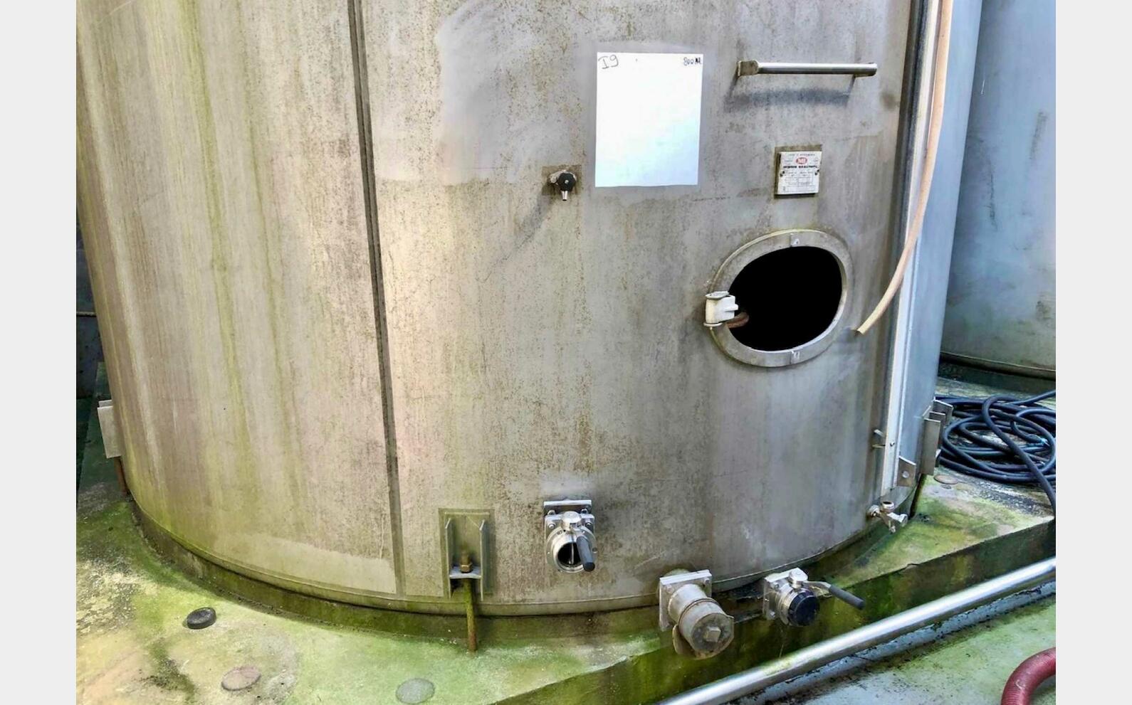 Ss tank - Flat bottom 800 HL (80,000 litres)