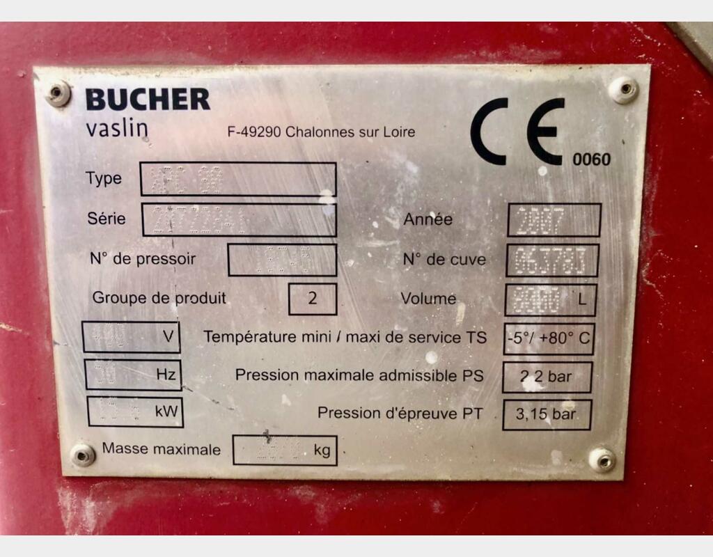 XPC 80 press - With integrated compressor