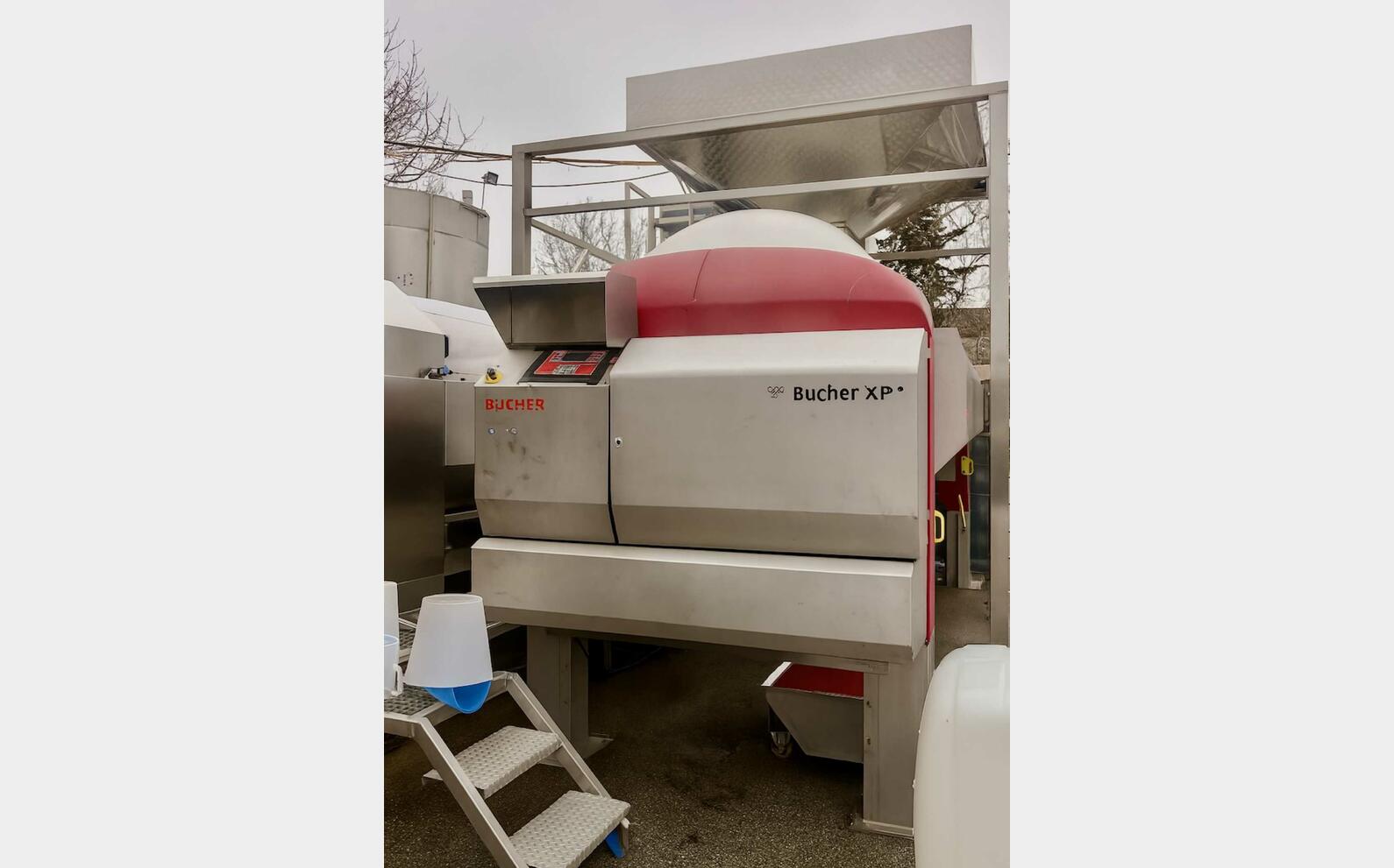 Pressoir - XPC 80 + compresseur 80 HL (8 000 litres) BUCHER