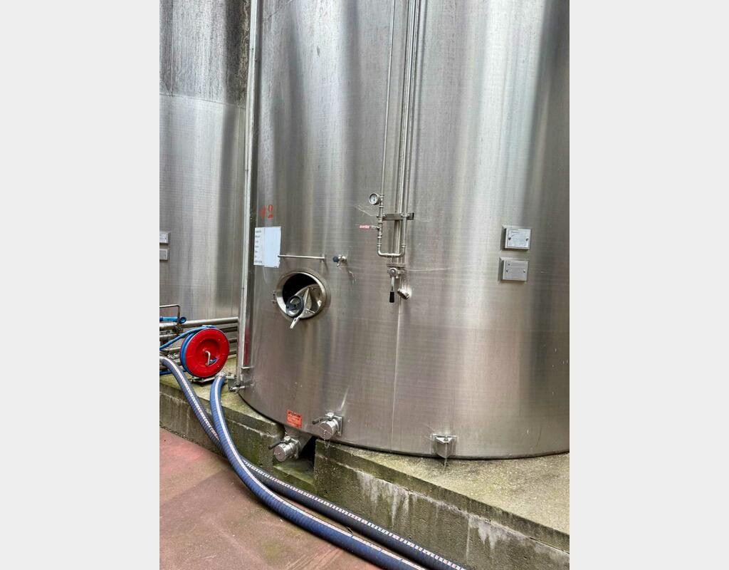 Cuve inox - Fond plat