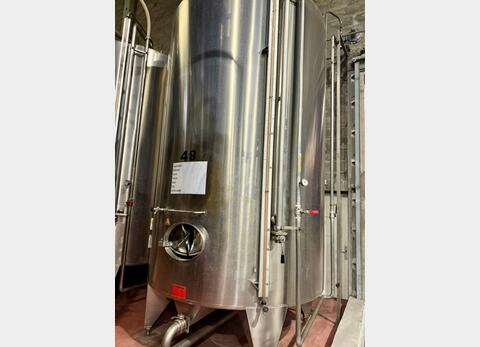 Cuve inox - Fond conique sur pieds