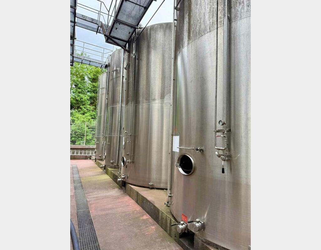 Cuve inox - Fond plat
