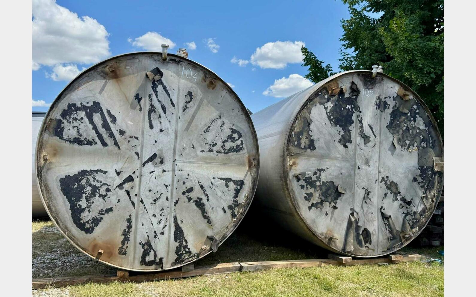 316L ss tank 302 HL (30 200 litres) ALFA LAVAL