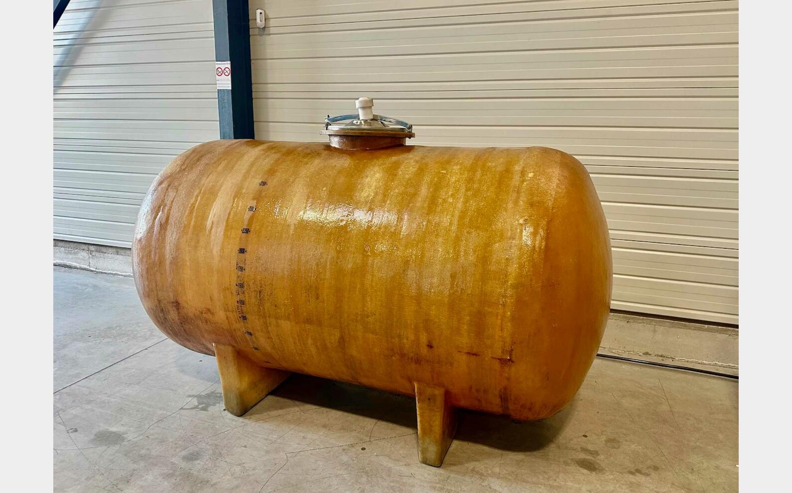 Fibre tank - Horizontal 30 HL (3,000 litres)