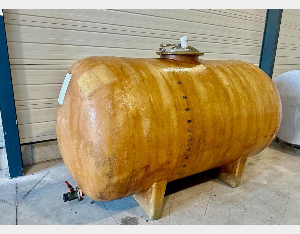 Cuve fibre - Horizontale 30 HL (3 000 litres)