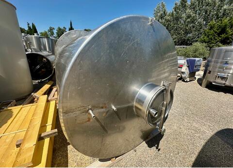Ss tank - Conical bottom 124 HL (12,400 litres) DABRIGEON