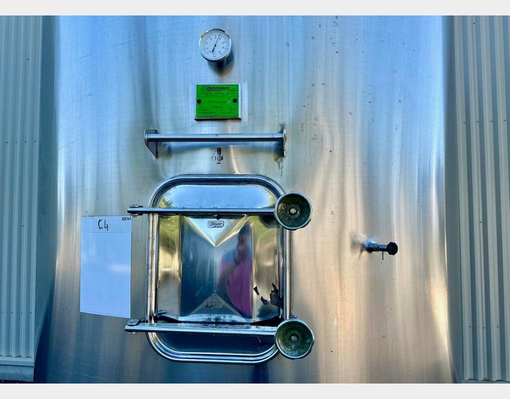 Cuve inox - Fond conique
