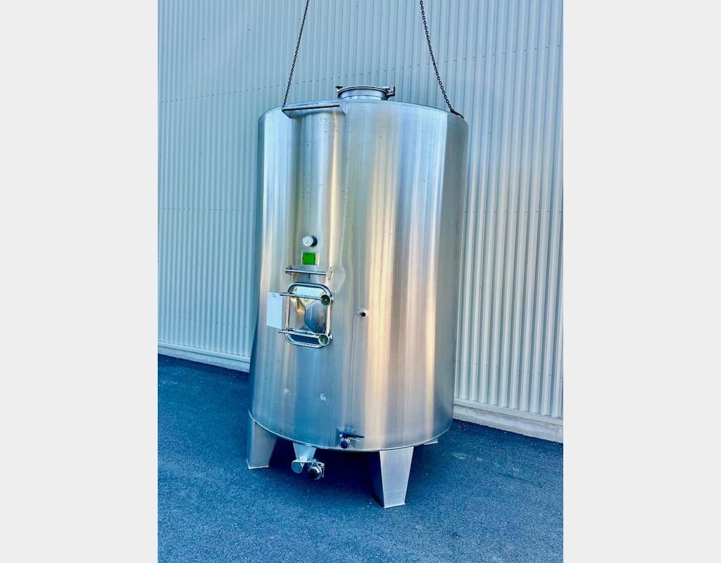 Cuve inox - Fond conique