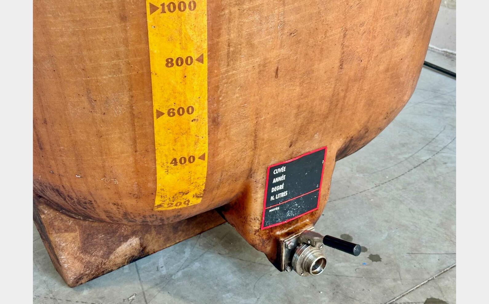 Cuve fibre - Rectangulaire 30 HL (3 000 litres)