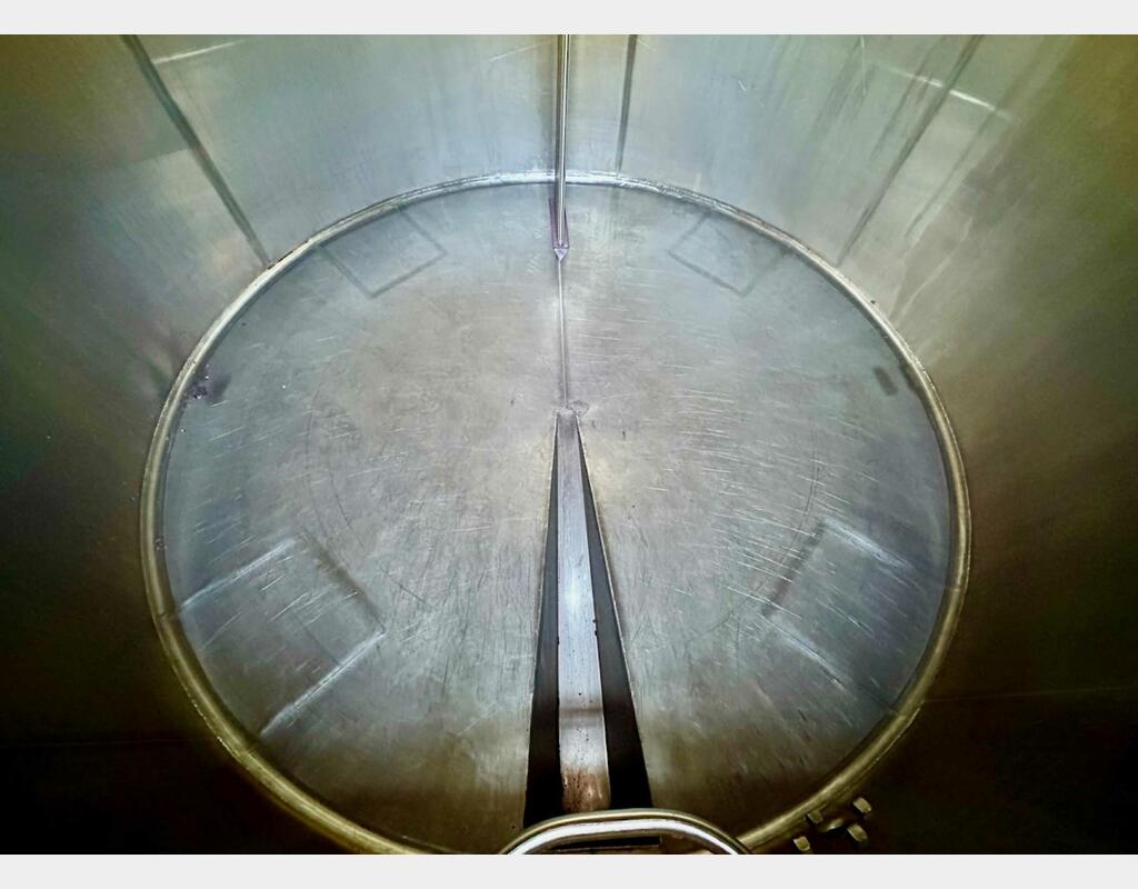 Cuve inox - Fond conique