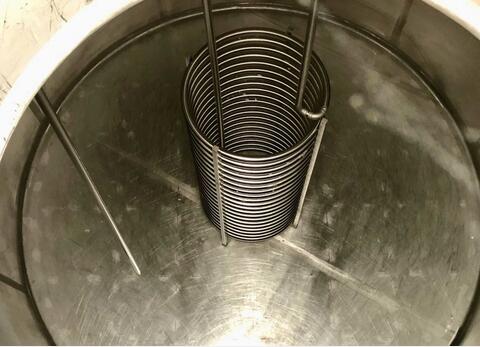 Cuve inox - Fond conique sur pieds