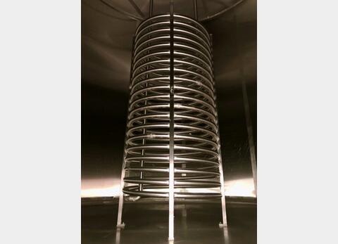 Cuve inox - Fond conique sur pieds
