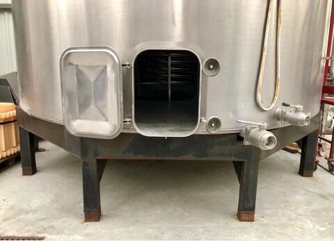 Cuve inox - Fond conique sur pieds
