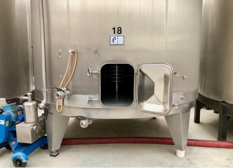Cuve inox - Fond conique sur pieds